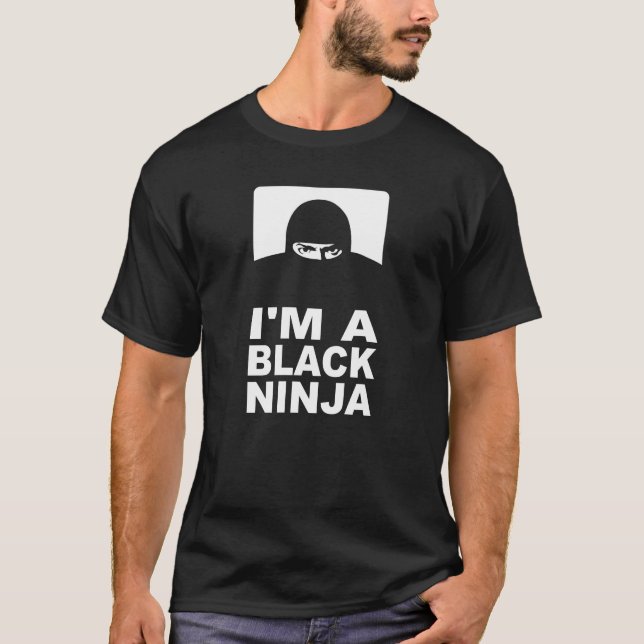 Camiseta Ninja negro (Anverso)
