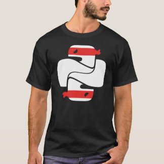 Camiseta Ninja negro lleno