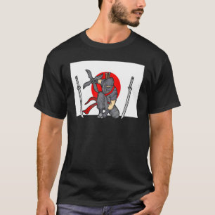 Camiseta Ninja Ninjutsu Adultos Hombres Niños Chicas Shaoli