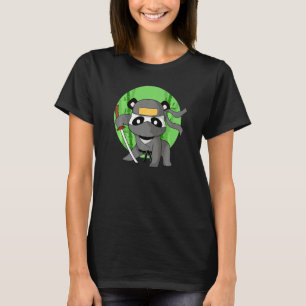 Camiseta Ninja Panda Bambus