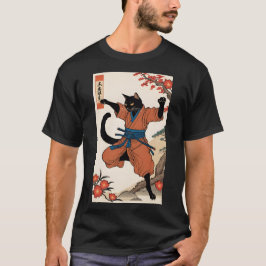 Camiseta Ninja Paws: Huelga de medianoche