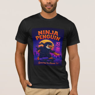 Camiseta Ninja Penguin