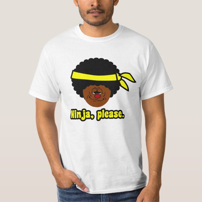 Camiseta Ninja por favor (Anverso)