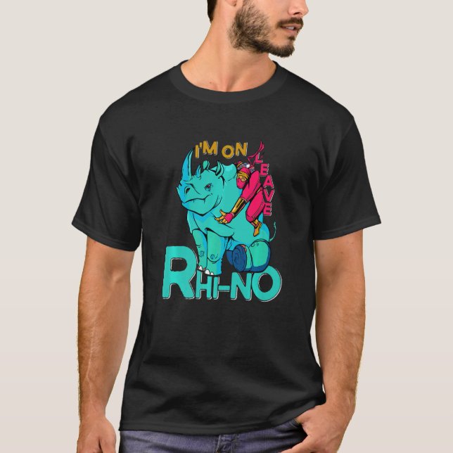 Camiseta Ninja Rhinoceros Rhino (Anverso)