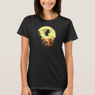 Camiseta Ninja Samurai, guerrera japonesa que lucha contra