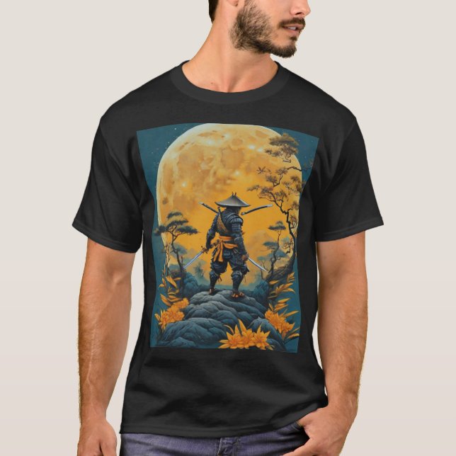 Camiseta Ninja samurai tshirt (Anverso)