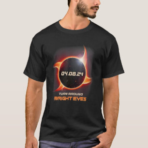 Camiseta Ninja Shuriken Eclipse Solar Total Gira Bri