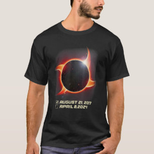 Camiseta Ninja Shuriken Total Solar Eclipse Check List Abr