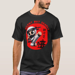 Camiseta Ninja Silencioso pero Mortal