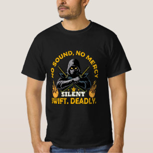 Camiseta Ninja Sin Sonido Sin Misericordia – Muert