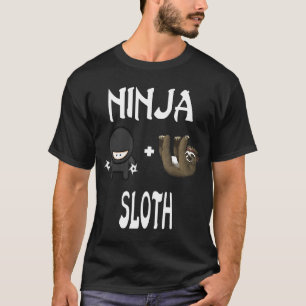 Camiseta Ninja Sloth Sloth Ninja Shirt