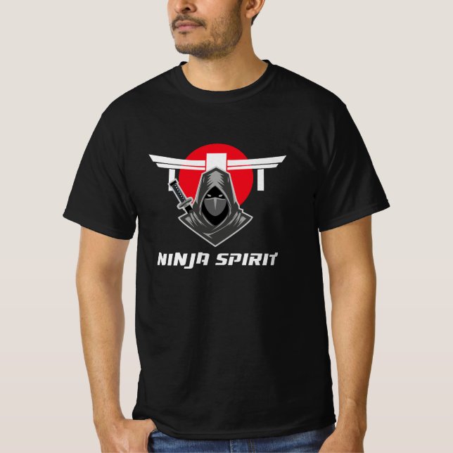 Camiseta Ninja Spirit Martial Arts (Anverso)