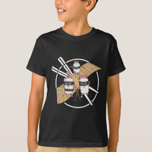 Camiseta Ninja Sushi comienza una misión de rescate Karate