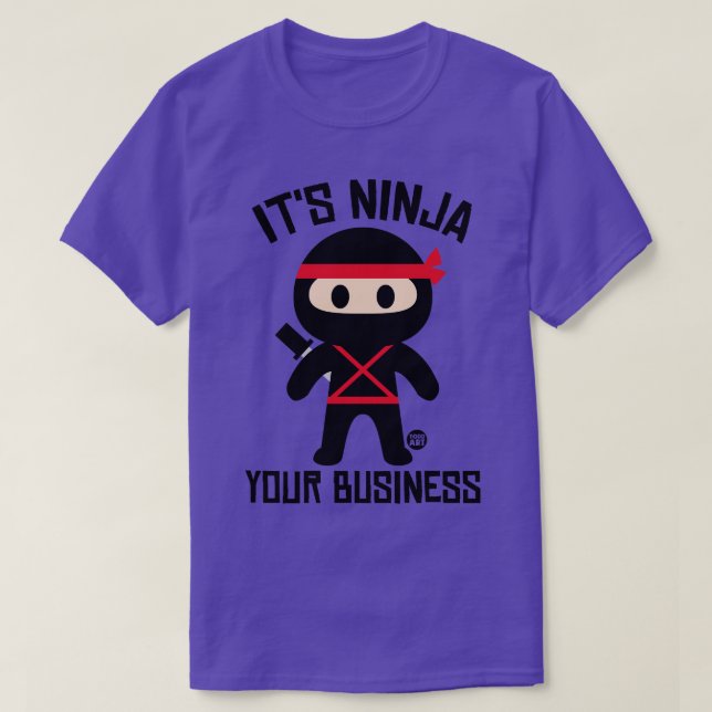 CAMISETA NINJA TU NEGOCIO (Diseño del anverso)