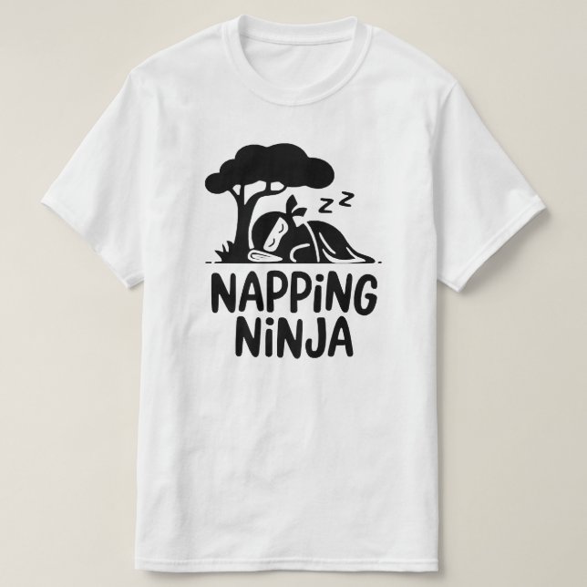 Camiseta Ninja, un novato y espeluznante sueño (Diseño del anverso)