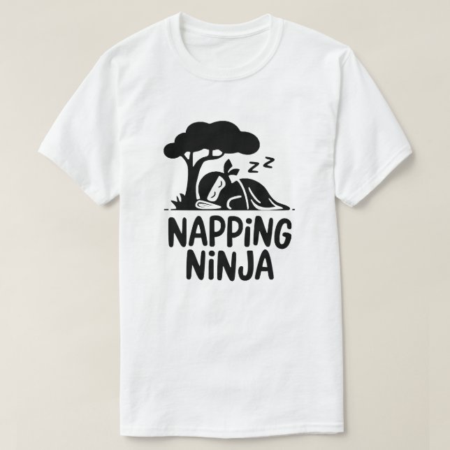 Camiseta Ninja, un novato y espeluznante sueño (Diseño del anverso)