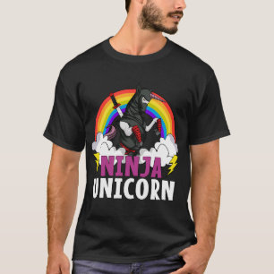 Camiseta Ninja Unicorn Samurái