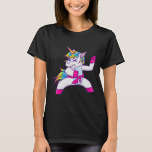 Camiseta Ninja Unicornio Karate Taekwondo Kung Fu Luchando