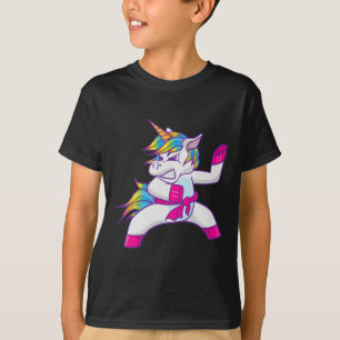 Camiseta Ninja Unicornio Karate Taekwondo Kung Fu Luchando