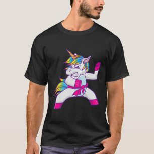 Camiseta Ninja Unicornio Karate Taekwondo Kung Fu Luchando