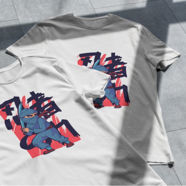 Camiseta Ninja Warrior Boy Personalizado (Subido por el creador)
