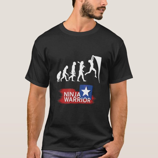 Camiseta Ninja Warrior Evolution Ninja Warrior For Kids (Anverso)