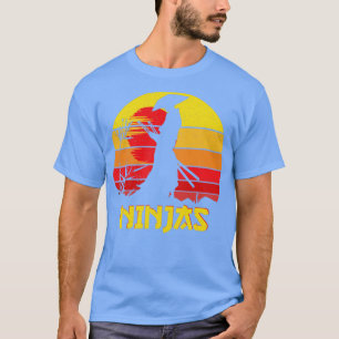 Camiseta Ninja Warrior Retro Vintage