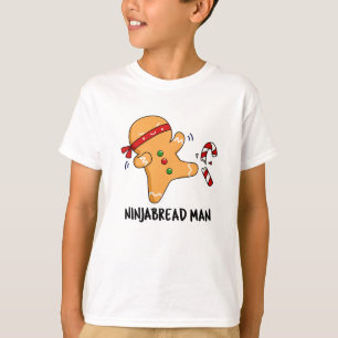 Camiseta Ninjabread Man Funny Gingerbread Pun