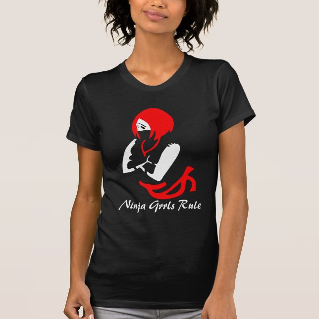 Camiseta NinjaGrrl (Anverso)