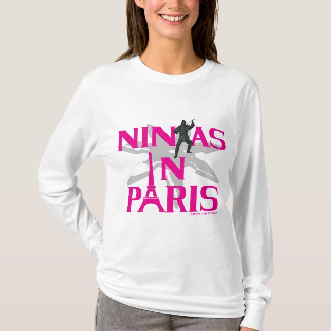 Camiseta Ninjas en París (Anverso)