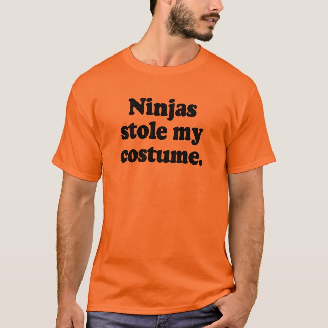Camiseta Ninjas robó mi traje (Anverso)