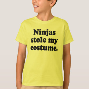 Camiseta Ninjas robó mi traje