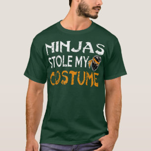 Camiseta Ninjas Stole My Costume Funny Hallowee Alternativo