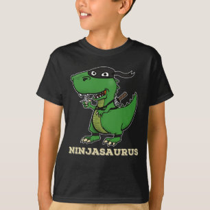 Camiseta Ninjasaurus - Funny Ninja Dinosaur T Rex Para Niño