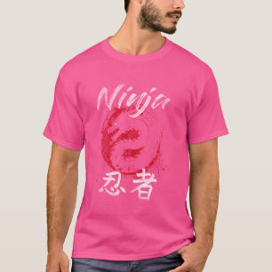 Camiseta Ninjutsu Bujinkan Dragon Symbol ninja Dojo entrena