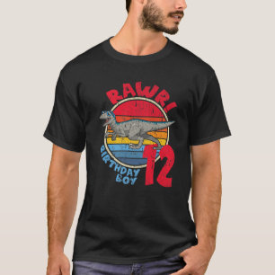 Camiseta ¡Niño 12 Años Que Rawr! Mamáes familiares de Veloc