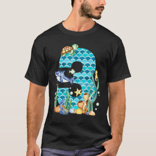 Camiseta Niño 3 Nacimiento Acuario de Animales Oceánicos Ma