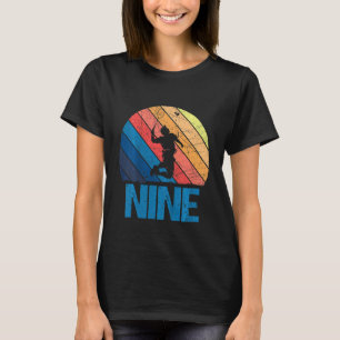 Camiseta Niño 9 años Retro Badminton Niño 9 años