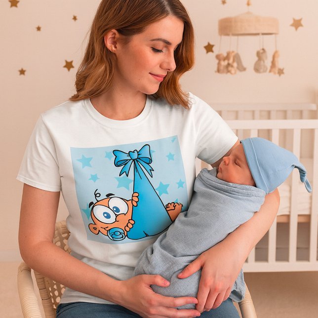 Camiseta Niño Adorable con Pacificador en Sling (Subido por el creador)