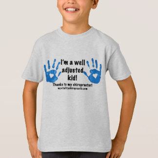 Camiseta Niño ajustado pozo con Handprints