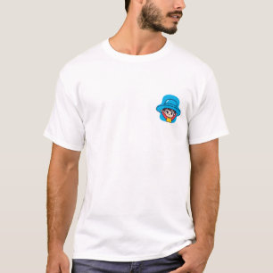 Camiseta Niño Alegre con Sombrero Azul