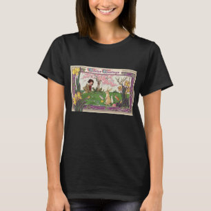 Camiseta Niño Antiguo en una búsqueda de huevos de Pascua c