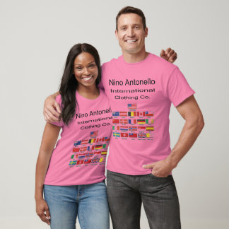 Camiseta Nino Antonello International Clothing Co. World Fl