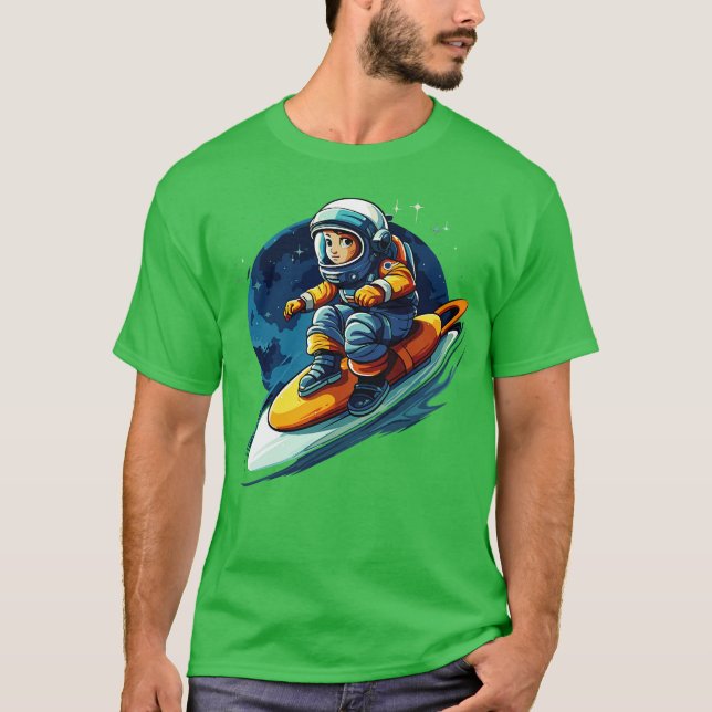 Camiseta Niño astronauta (Anverso)
