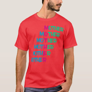 Camiseta Niño azul divertido del Día de la Madre