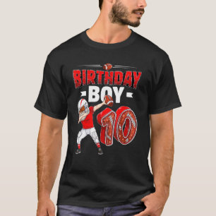 Camiseta Niño balancín 10 años Fútbol americano 10.º Bir