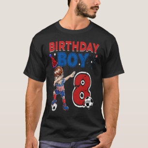 Camiseta Niño balneario jugador de fútbol de 8 años de naci