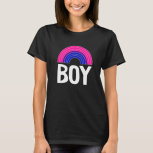 Camiseta Niño bisexual Arcoiris Lgbt Q Guay sutil Bi Orgull