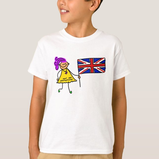 Camiseta Niño británico (Anverso)
