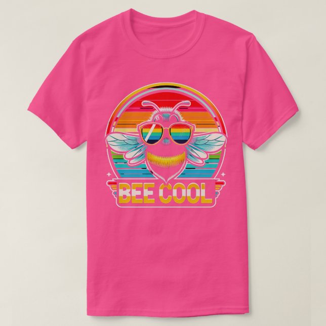 Camiseta Niño Bumble Bee Guay Niños divertidos Chica pequeñ (Diseño del anverso)